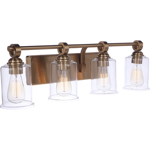 Romero 4 Light 30 inch Espresso Vanity Light Wall Light