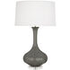 Pike 32.75 inch 150.00 watt Ash Table Lamp Portable Light in Lucite