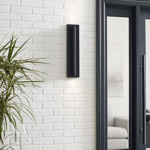 Sean Lavin Lloyds LED Black Outdoor Wall Light, Integrated LED