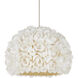 Virtu 1 Light 5.5 inch Natural/Silver Multi-Drop Pendant Ceiling Light