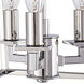 Cage 3 Light 8.5 inch Polished Nickel Pendant Ceiling Light
