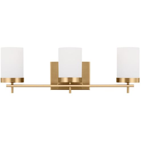 Sean Lavin Zire 3 Light 24 inch Satin Brass Wall Bath Fixture Wall Light