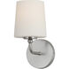 Bristol 1 Light 5 inch Satin Nickel Wall Sconce Wall Light