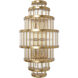 Waldorf Wall Sconce Wall Light in Aged Brass