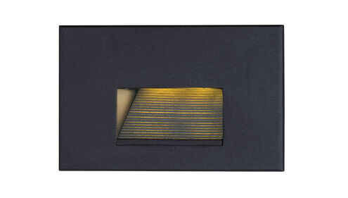 Path 120 4.00 watt Black Step Light in LED
