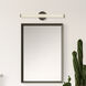 Vire 2 inch Black ADA Wall Sconce Wall Light