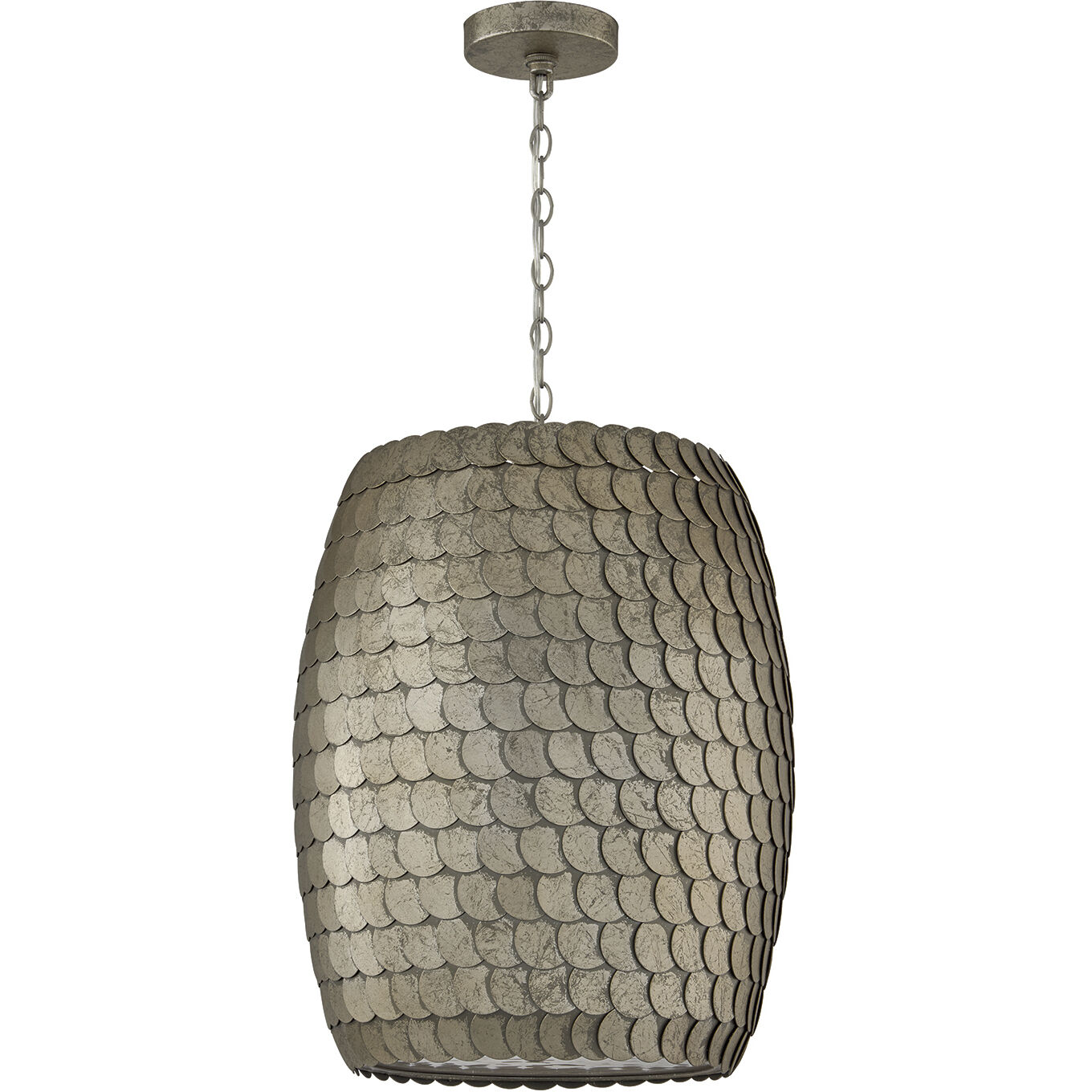 Delphine 1 Light 15 inch Grecian Luster Pendant Ceiling Light