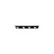 Silo Multiples LED White Black Multiple Recessed Trim in 4000K, White/Black