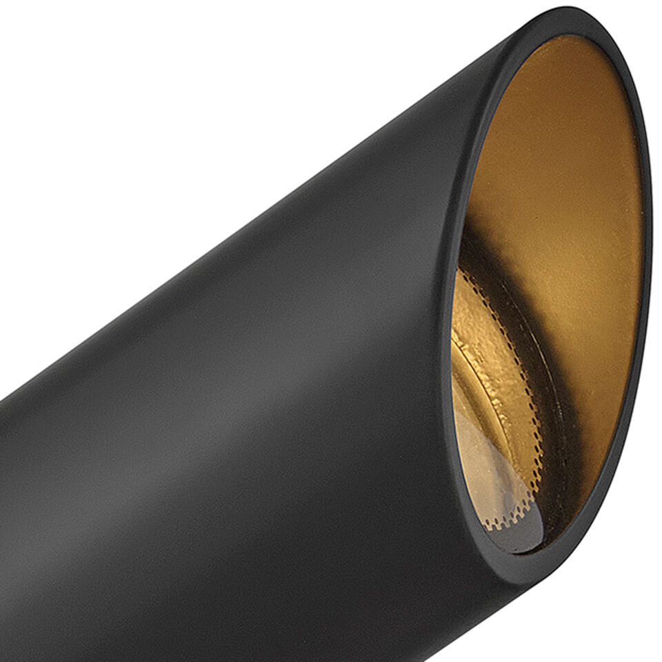 Hardy Island Lumacore 12v 12.00 watt Satin Black Landscape Spot Light, Variable Output