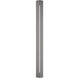 Gallery 2 Light 59.5 inch Coastal Burnished Steel Outdoor Sconce, Large