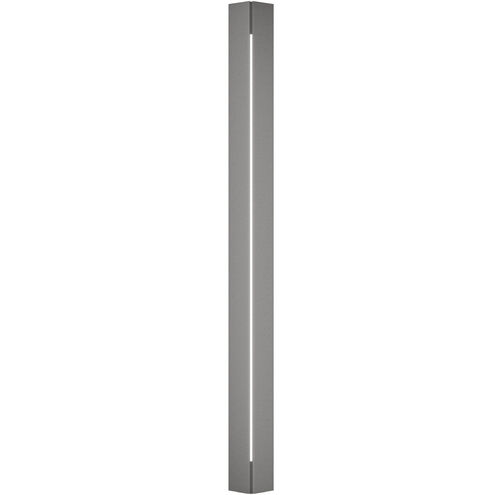 Gallery 2 Light 59.5 inch Coastal Burnished Steel Outdoor Sconce, Large