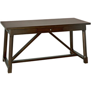 Sutton 60 X 26 inch Distressed Brown Desk