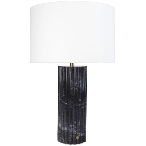 Tambour 25.75 inch 150.00 watt Black Table Lamp Portable Light