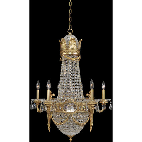 Marseille 12 Light 27 inch Antique Brass Chandelier Ceiling Light