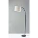 Jace 64 inch 100 watt Black Floor Lamp Portable Light