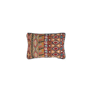 Rokel 19 X 13 inch Rust and Olive Throw Pillow