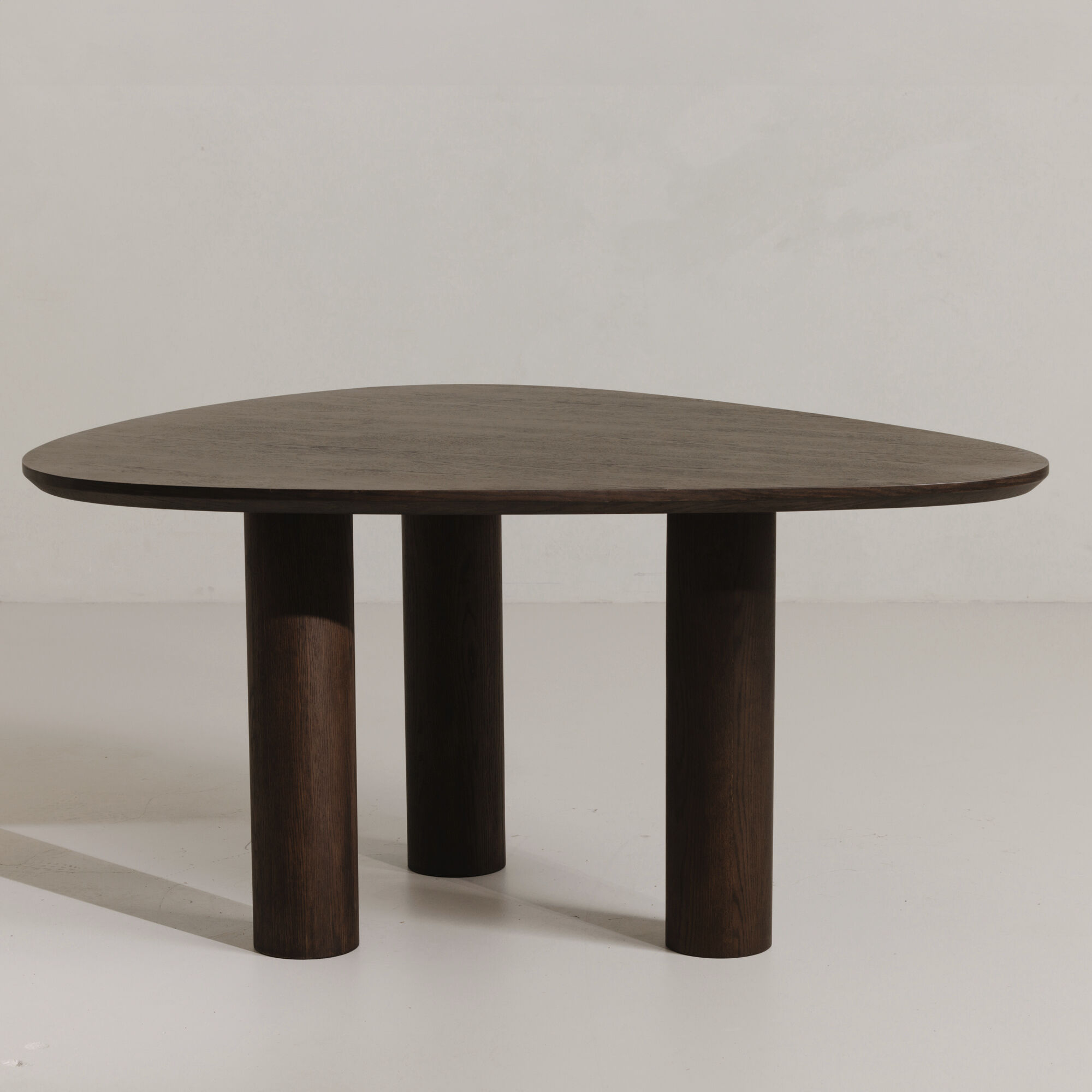 Finley 59.5 X 51.75 inch Dark Brown Dining Table