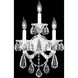 Maria Theresa Royal 3 Light 12 inch Silver Wall Sconce Wall Light, Royal
