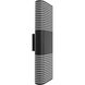 Avenue Outdoor LED 18 inch Black Outdoor Wall Mount