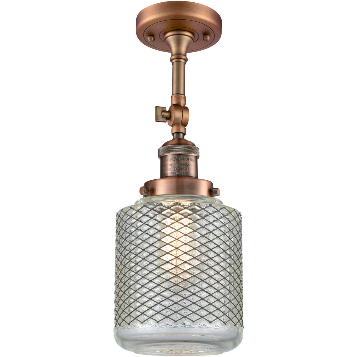Franklin Restoration Stanton 1 Light 6 inch Antique Copper Sconce Wall Light, Franklin Restoration