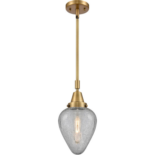 Franklin Restoration Geneseo 1 Light 7 inch Brushed Brass Mini Pendant Ceiling Light