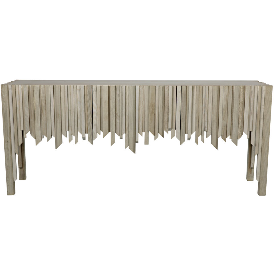 Desdemona 76 X 18.5 inch Bleached Sideboard, 3 Drawers