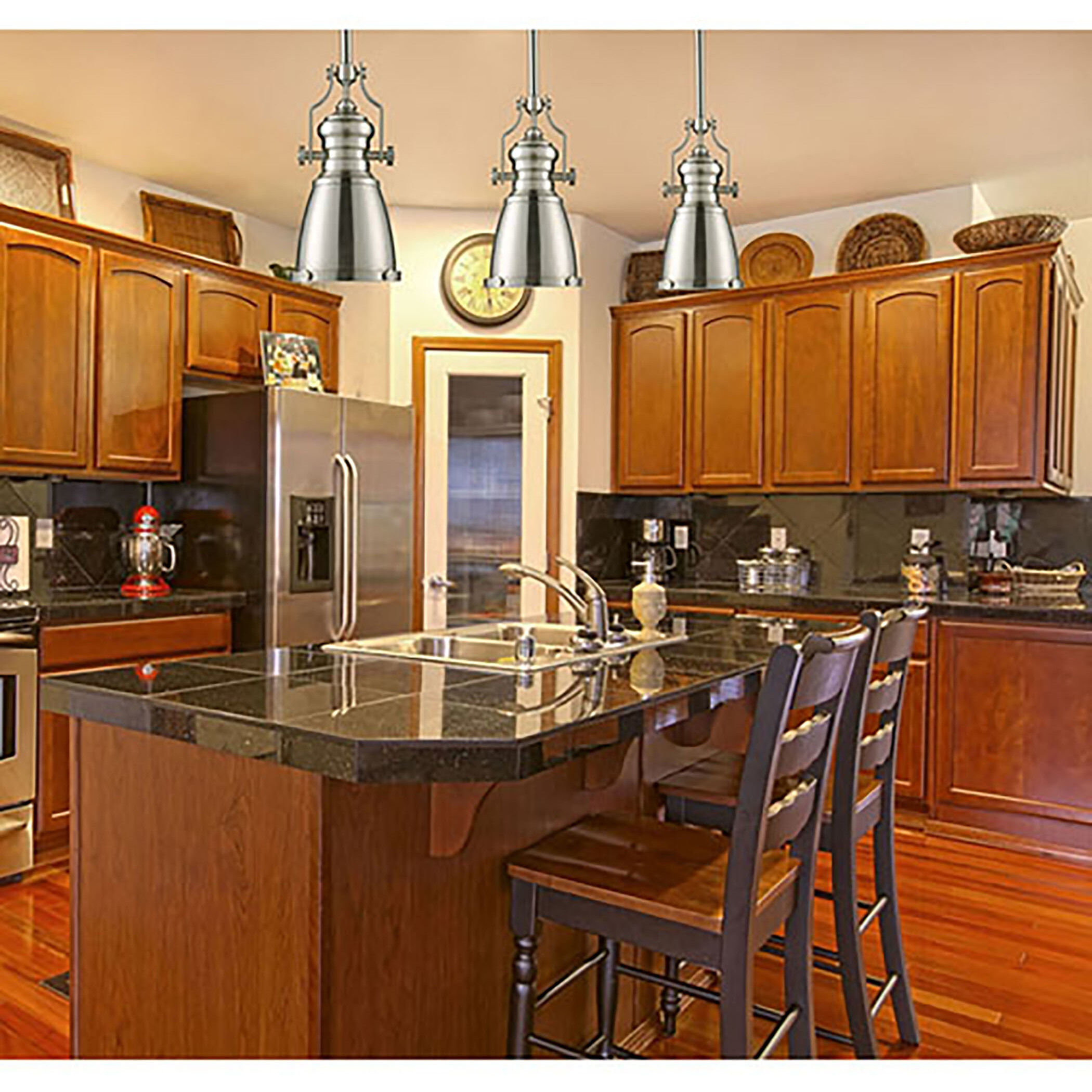 Chadwick 1 Light 7.5 inch Satin Nickel Mini Pendant Ceiling Light