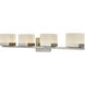Cubic LED 31 inch Brushed Nickel Vanity Bar Light Wall Light