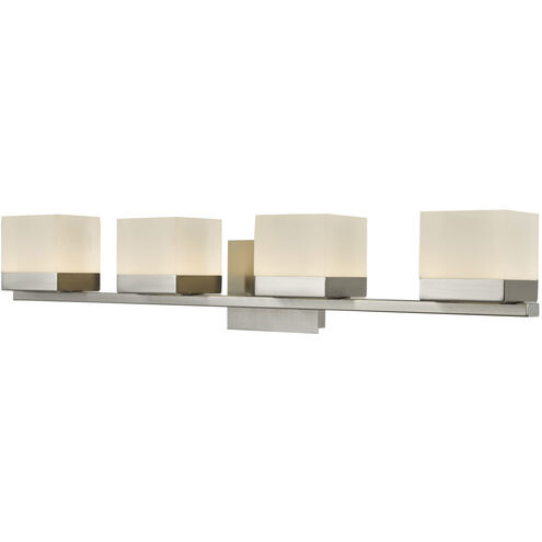 Cubic LED 31 inch Brushed Nickel Vanity Bar Light Wall Light