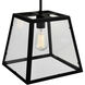 Alyson 1 Light 12 inch Black Down Mini Pendant Ceiling Light