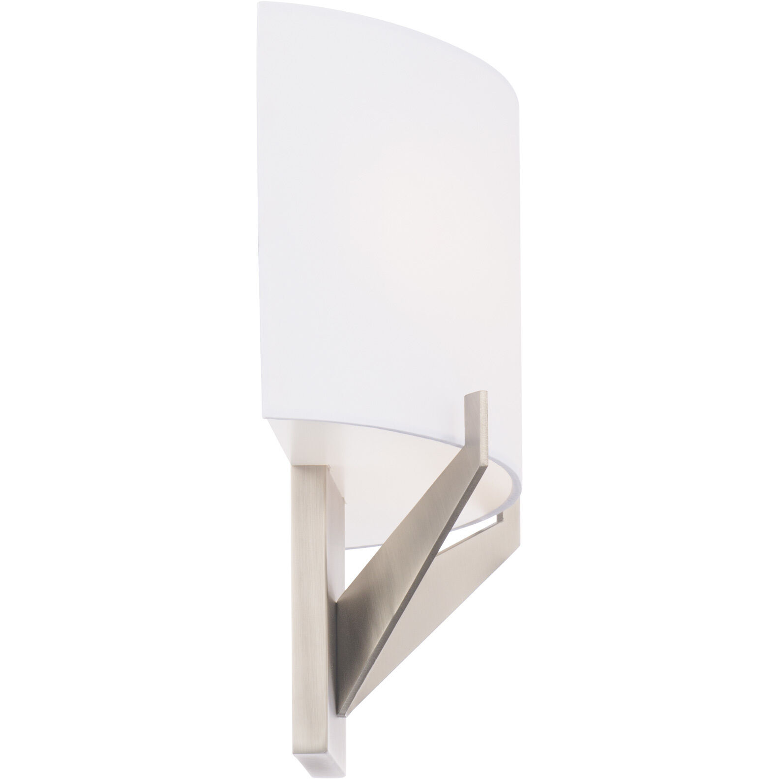 Fitzgerald Wall Sconce Wall Light in 2700K, Brushed Nickel, dweLED