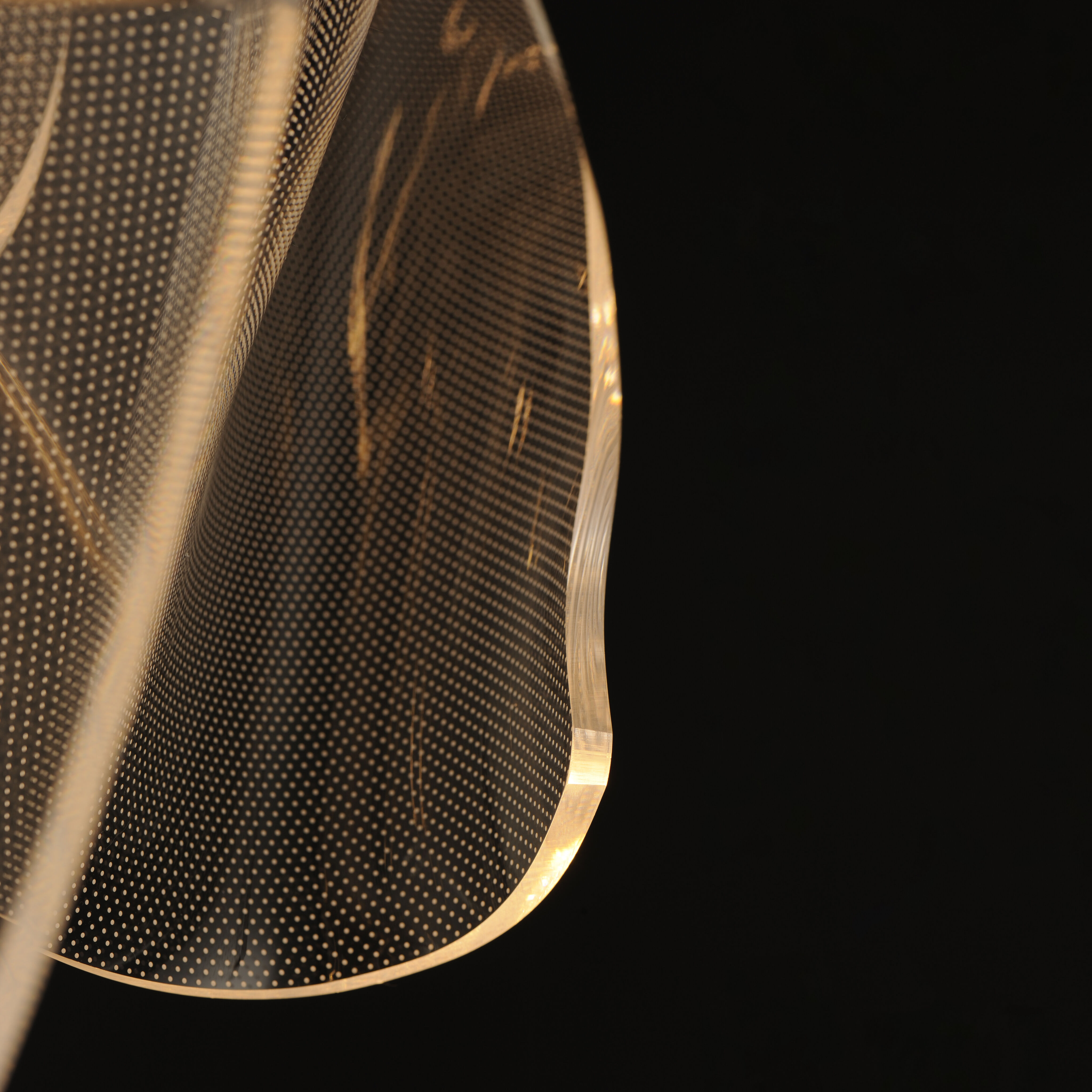 Rinkle LED 15.75 inch Brushed Gunmetal Multi-Light Pendant Ceiling Light