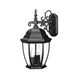 Wexford 3 Light 18 inch Matte Black Exterior Wall Mount