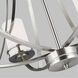 Robie 9 Light 33 inch Brushed Nickel Chandelier Ceiling Light