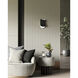 Sonder LED 6.5 inch Black and White Wall Sconce Wall Light