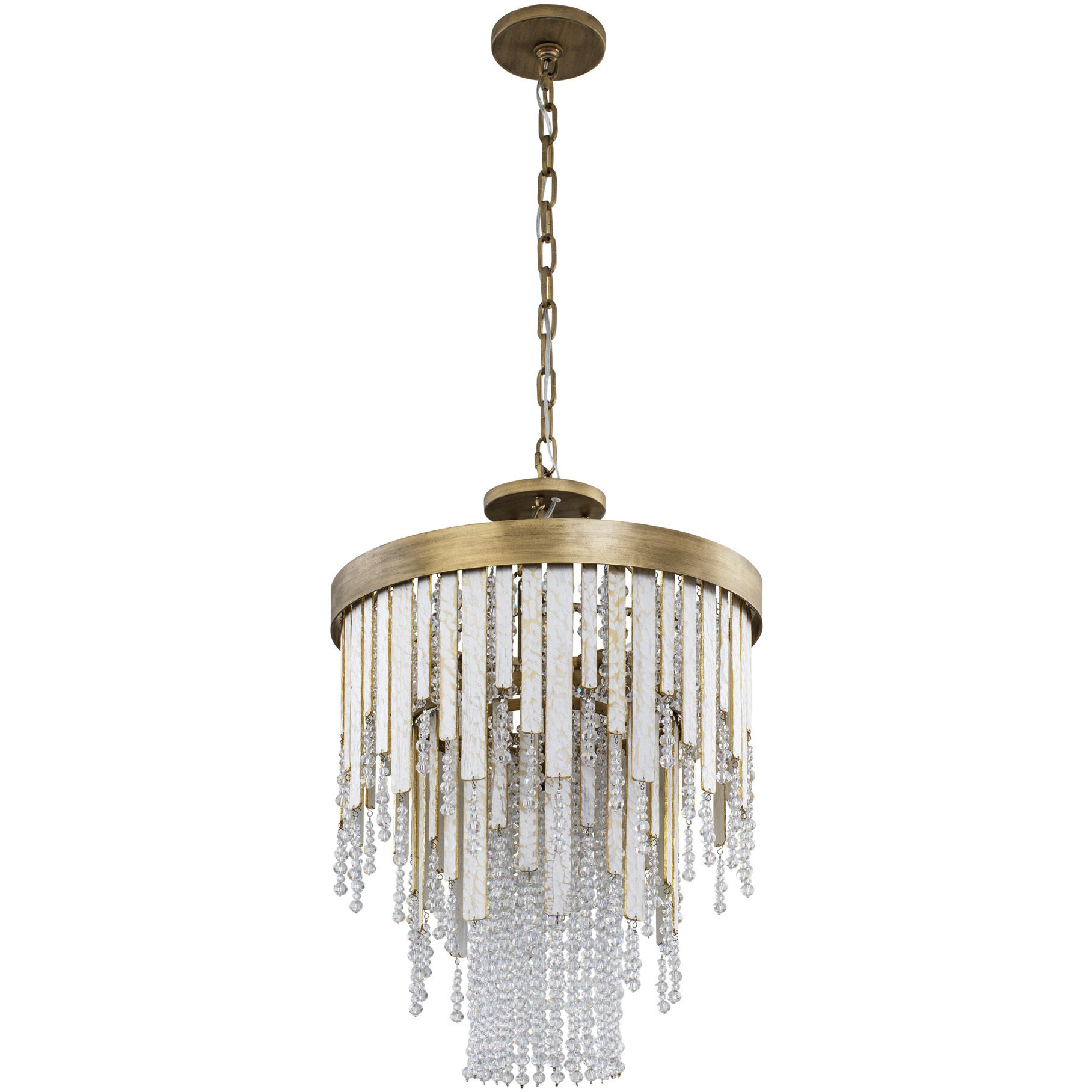 Lafayette 4 Light 18 inch Havana Gold Chandelier Ceiling Light