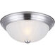 Madison 2 Light 13 inch Brushed Pewter Flush Mount Ceiling Light
