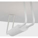 Kelly Wearstler Teline LED 30 inch Matte White Round Chandelier Ceiling Light