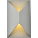 Raine 11 inch Silver Outdoor Wall Light