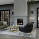 Cylinder Outdoor Wall Mount Up/Down Cylinder in Black, LED Lamping, Progress LED