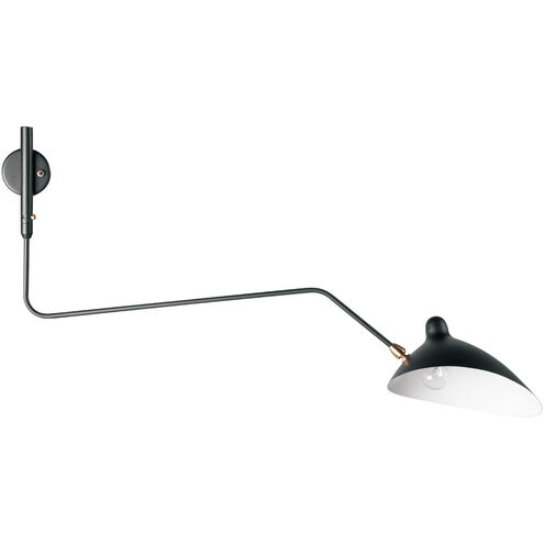 Canada 1 Light 39 inch Black Wall Sconce Wall Light