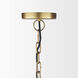 Karina 39 inch Gold Pendant Light Ceiling Light