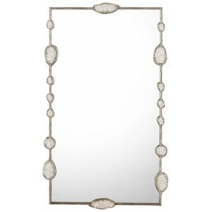 Abbellire 48.25 X 29.5 inch Silver Mirror