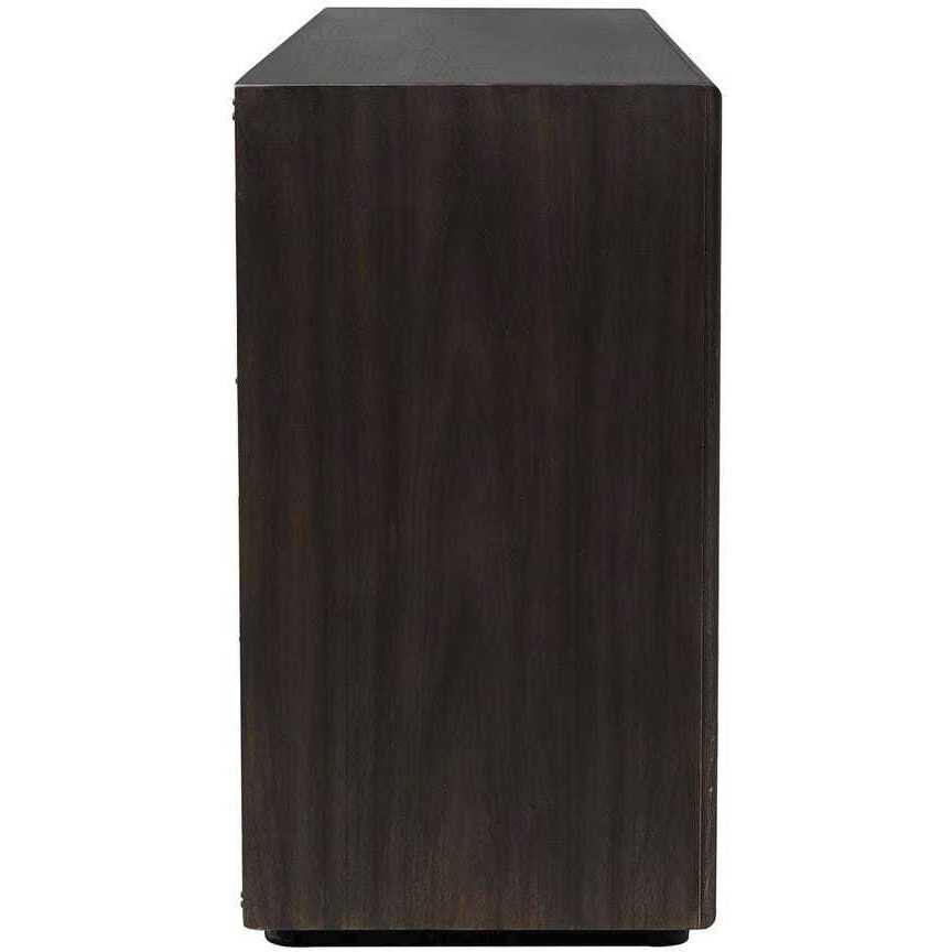 Stevenson Multi-Toned Ebony 4 Door Cabinet