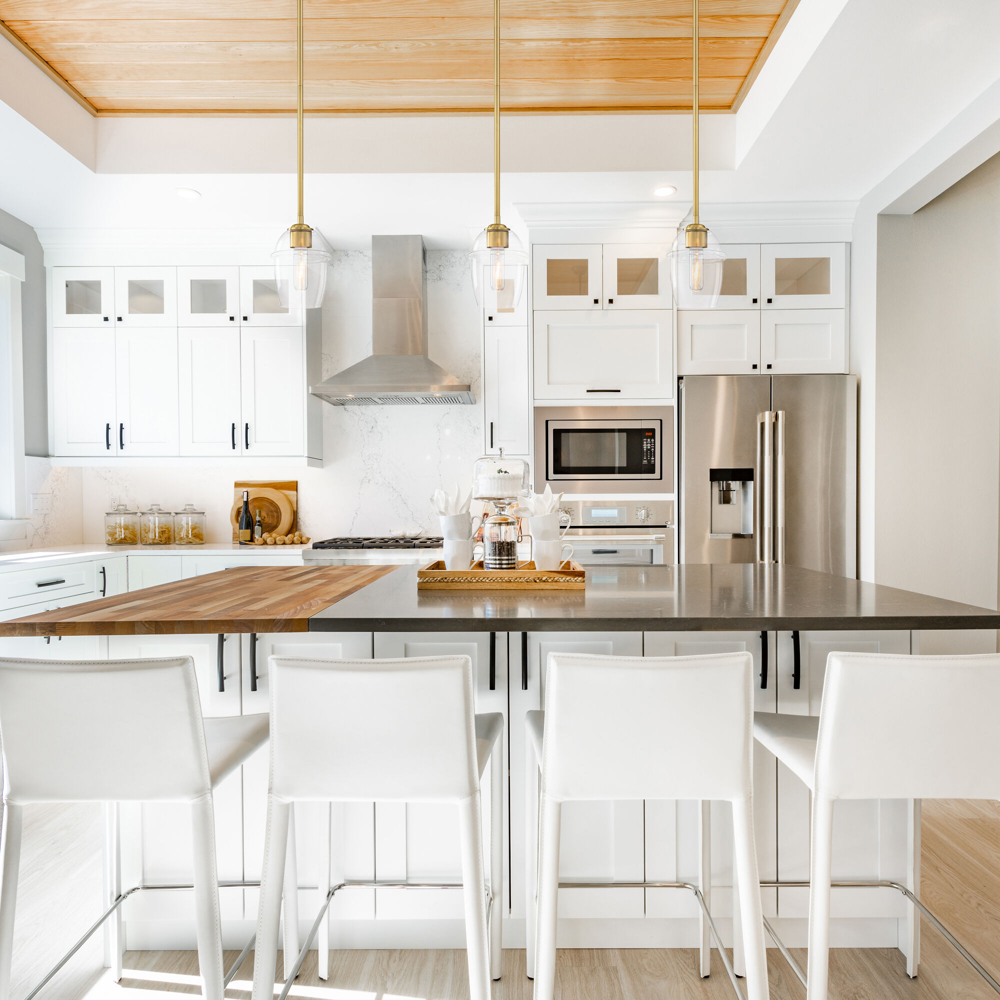 Summer Jazz 1 Light 5.5 inch Brushed Gold Pendant Ceiling Light