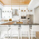 Summer Jazz 1 Light 5.5 inch Brushed Gold Pendant Ceiling Light