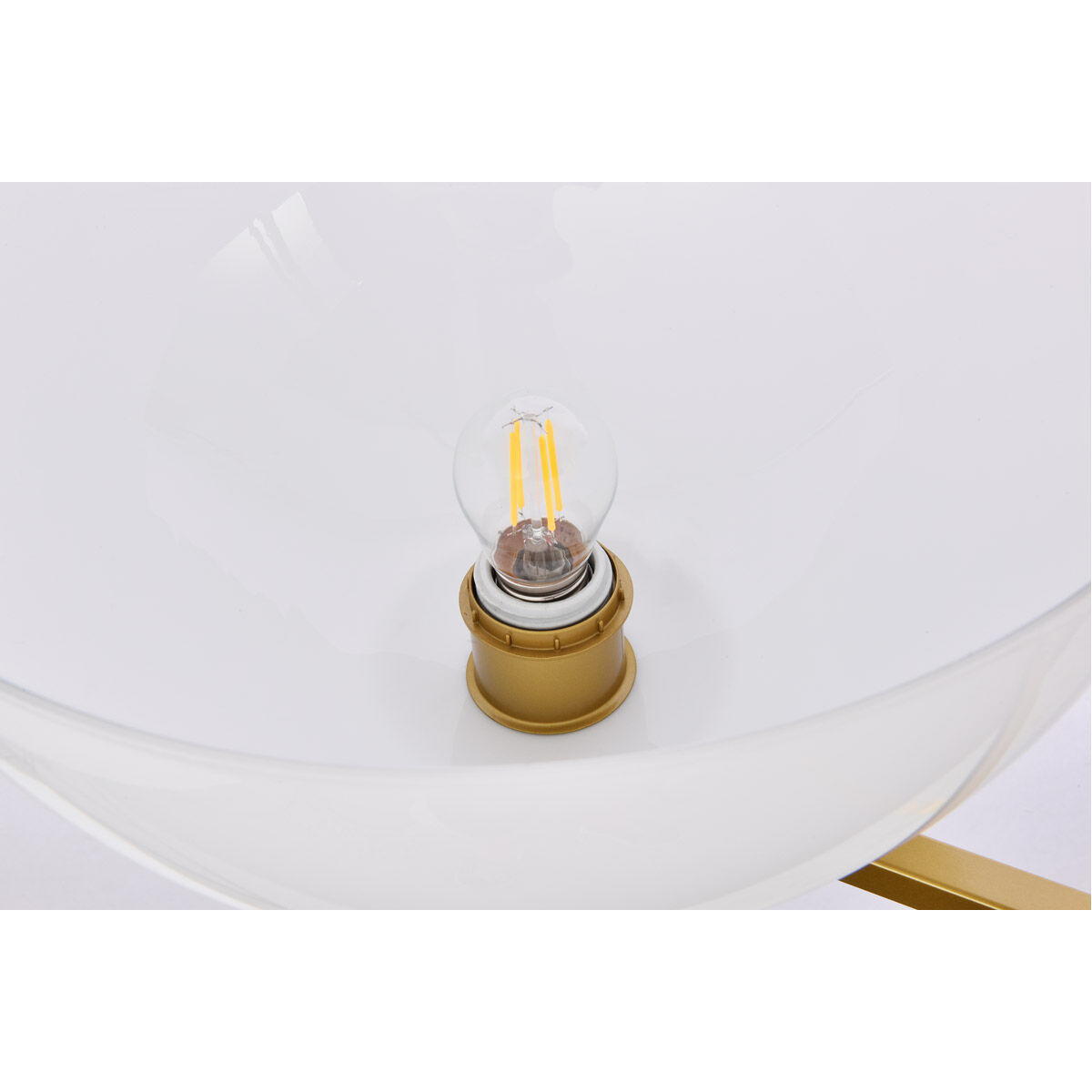 Jeanne 2 Light 13 inch Brass Flush Mount Ceiling Light