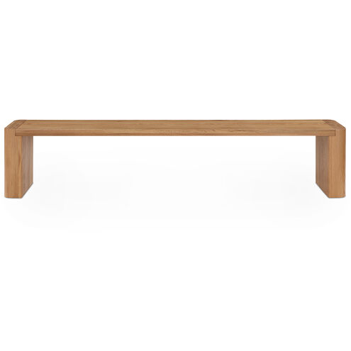 Post Natural Dining Bench, Large