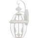 Monterey 2 Light 20.25 inch White Outdoor Wall Lantern