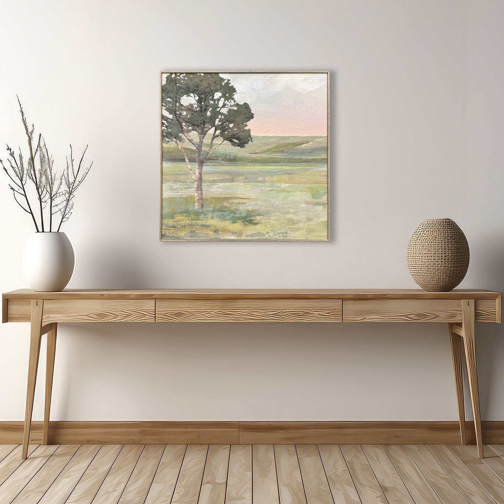 Noorong Omaroo 21 X 21 inch Non-Glass Framed Art, Propac